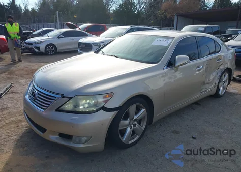 2010 Lexus Ls 460 z USA, uszkodzony, nr VIN JTHBL5EF8A5101039